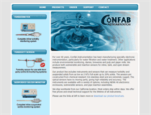 Tablet Screenshot of confabinstrumentation.com